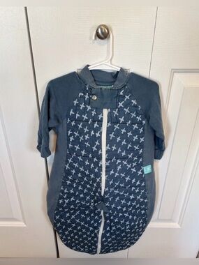 Infant Ergo Pouch Australia Blue Cocoon Sleepsack 2-12 months 3.5 Preowned